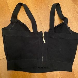 Marciano Plunge Crop